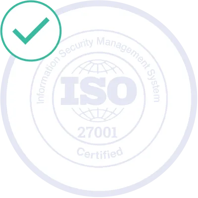 Ícono ilustrativo de seguridad certificada