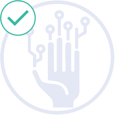 Ícono ilustrativo de tecnología de vanguardia