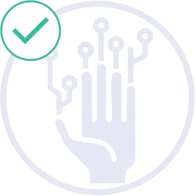 Ícono ilustrativo de tecnología de vanguardia